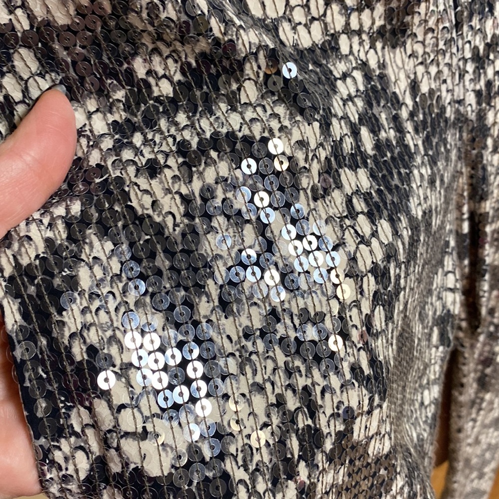 Gorgeous MODA International Snakeskin Look Leggings - Picture 3 of 5